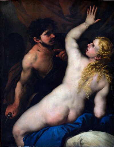 Tarquinus and Lucretia by Luca Giordano