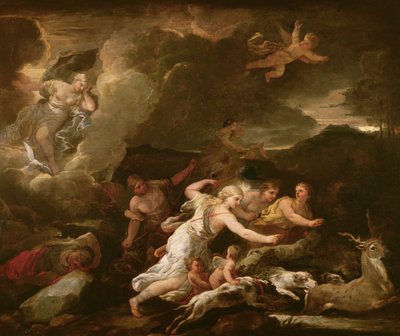 The Hunt of Diana by Luca Giordano