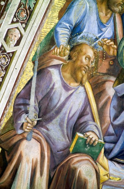 Apostles (detail of Saint Paul) by Luca Signorelli