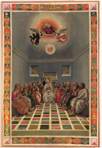 The Descent of the Holy Ghost by Luca Signorelli