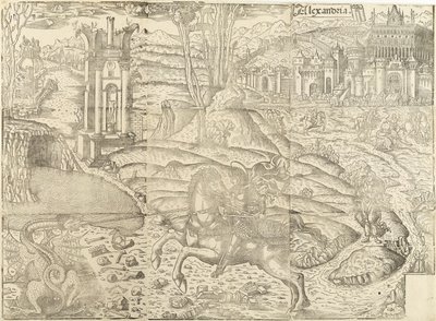 St George and the Dragon by Lucantonio degli Uberti