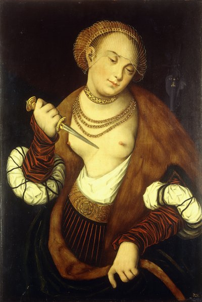 Lucretia by Lucas Cranach