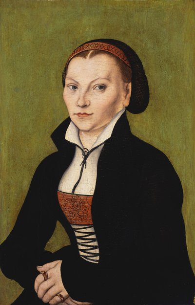 Portrait of Katharina von Bora by Lucas Cranach