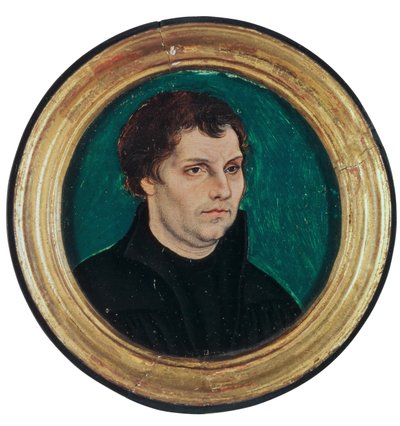 Portrait of Martin Luther, 1525 by Lucas Cranach the Elder
