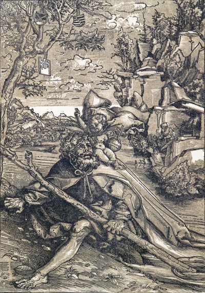 Saint Christopher, 1506-9 by Lucas Cranach