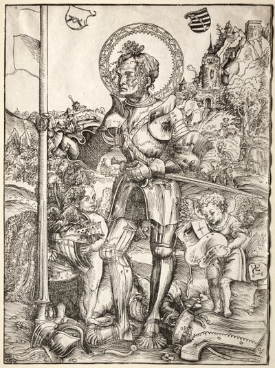 Saint George Standing by Lucas Cranach