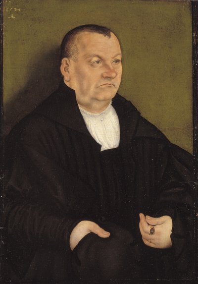 Portrait of a Man by Lucas Cranach d.Æ.