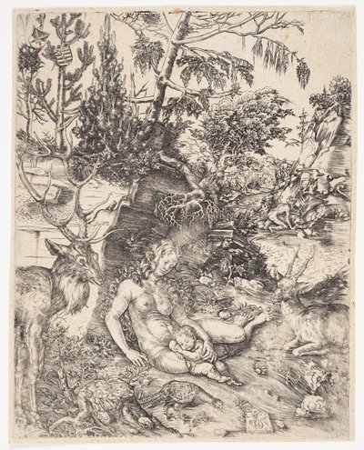 The Penance of St John Chrysostom by Lucas Cranach d.Æ.
