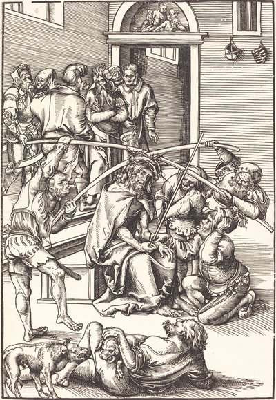 Christ Crowned with Thorns by Lucas Cranach the Elder