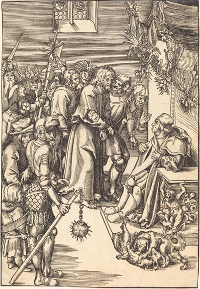 Christ before Caiaphas by Lucas Cranach the Elder