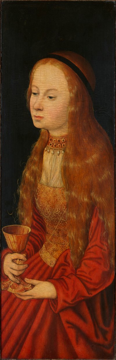 Saint Barbara by Lucas Cranach the Elder