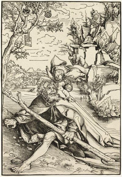 Saint Christopher by Lucas Cranach the Elder