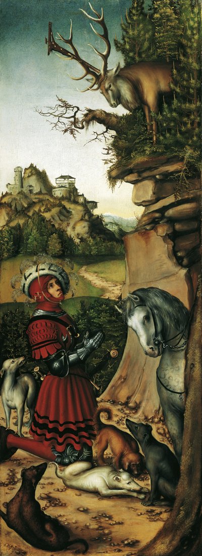 Saint Eustace by Lucas Cranach the Elder