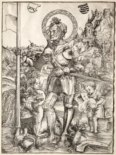 Saint George Standing, 1506 by Lucas Cranach the Elder