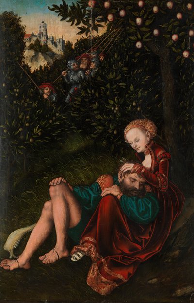 Samson and Delilah by Lucas Cranach the Elder