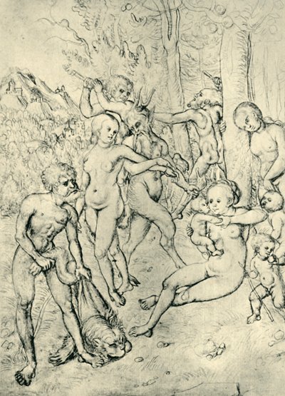 Satyrs and nymphs by Lucas Cranach the Elder