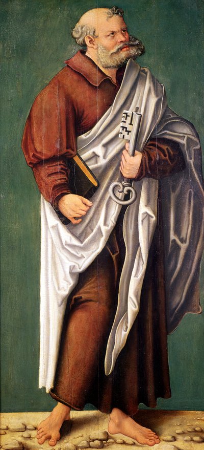 Saint Peter by Lucas Cranach the Elder