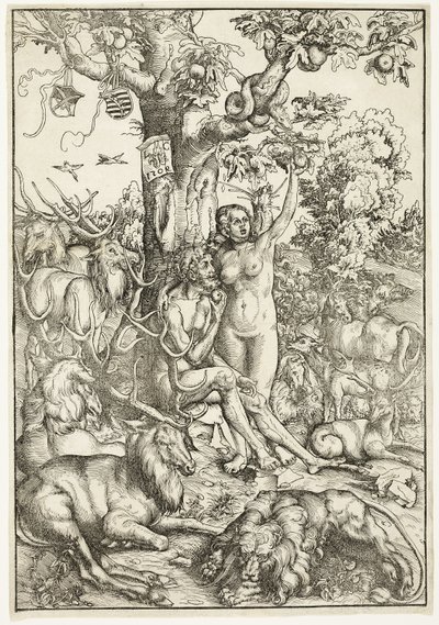 The Fall of Man by Lucas Cranach the Elder