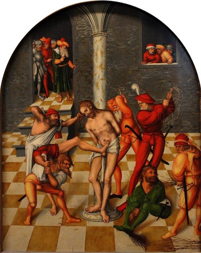 The Flagellation of Christ by Lucas Cranach the Elder