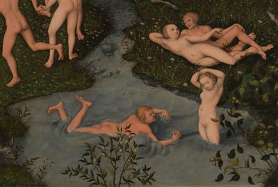 The Golden Age (detail) by Lucas Cranach the Elder