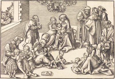 The Holy Kinship by Lucas Cranach the Elder
