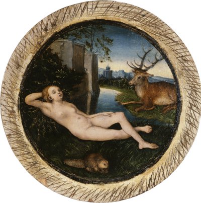 The Nymph of the Spring by Lucas Cranach the Elder