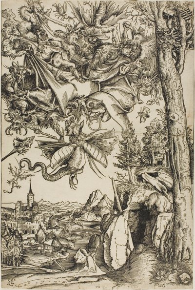 The Temptation of Saint Anthony by Lucas Cranach the Elder