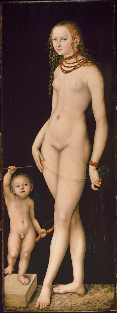 Venus and Cupid, ca 1530 by Lucas Cranach the Elder