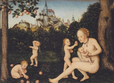 Charity by Lucas Cranach the Younger