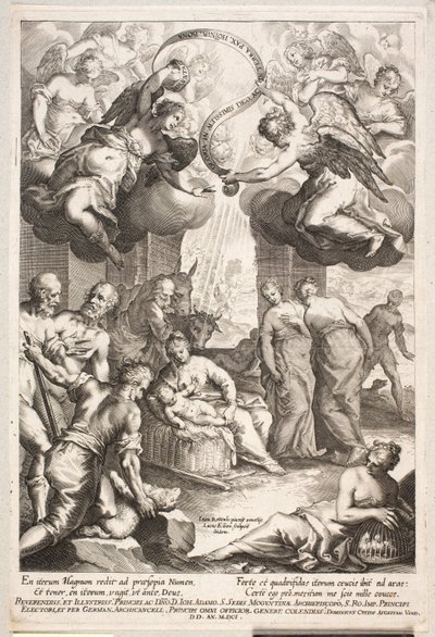 Adoration of the Shepherds by Lucas Kilian