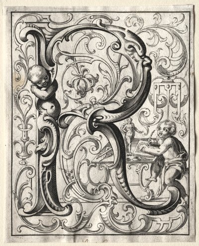 New ABC Booklet: R, 1627 by Lucas Kilian