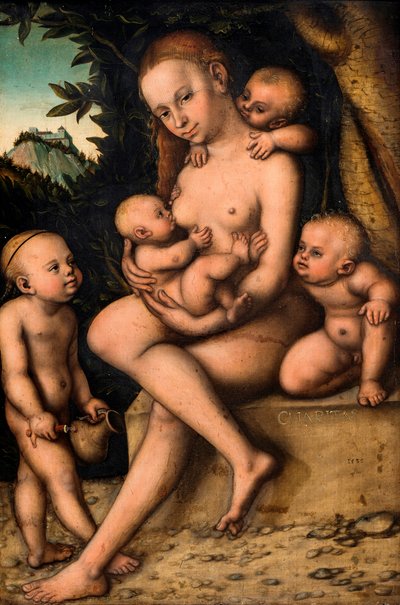 Caritas by Lucas the Elder Cranach