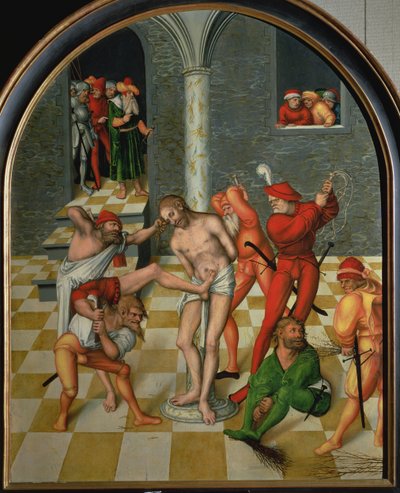 The Flagellation of Christ by Lucas the Elder Cranach