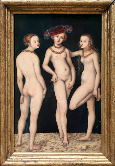 The Three Graces by Lucas the Elder Cranach