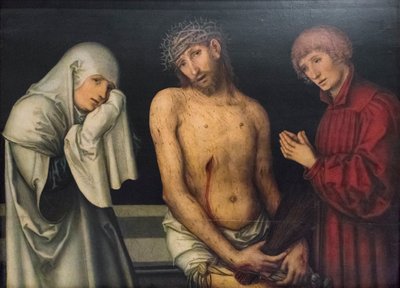 Pietà by Lucas the Elder or Hans (d.1537) Cranach