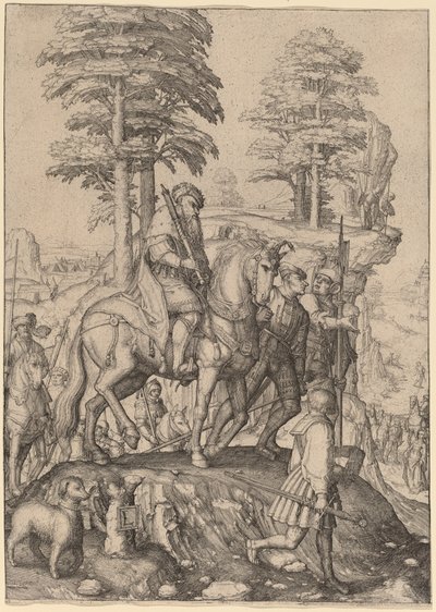 Abigail and David by Lucas van Leyden