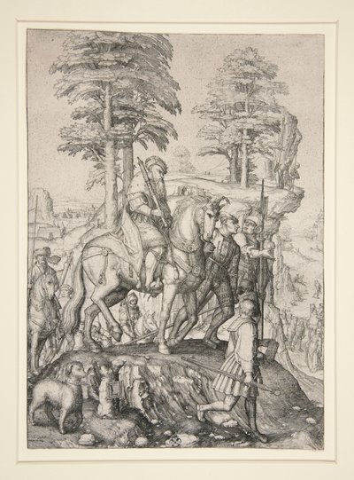 Abigail before David by Lucas van Leyden