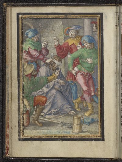 Mocking (Passion of Christ) by Lucas van Leyden