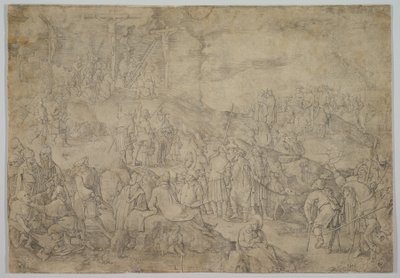 Calvary Golgotha, 1517 by Lucas van Leyden
