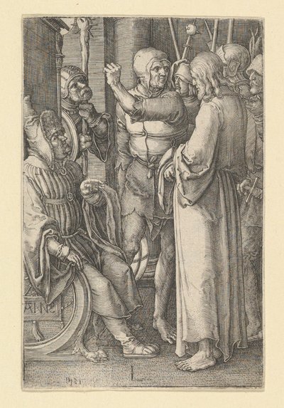 Christ Before Annas, 1521 by Lucas van Leyden