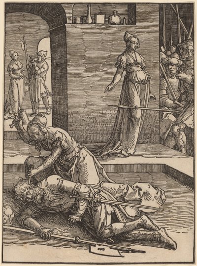 Jael Killing Sisera by Lucas van Leyden