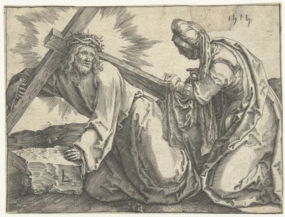 Carrying the Cross by Lucas van Leyden