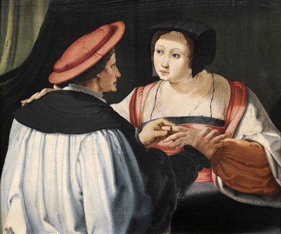 The Fiances by Lucas van Leyden