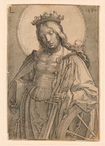 Saint Catherine by Lucas van Leyden