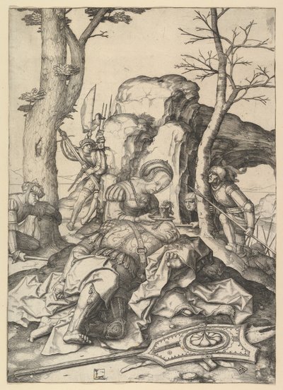 Samson and Delilah, ca. 1507 by Lucas van Leyden