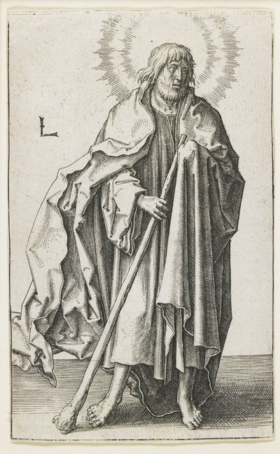 St. Thaddeus, 1510 by Lucas van Leyden