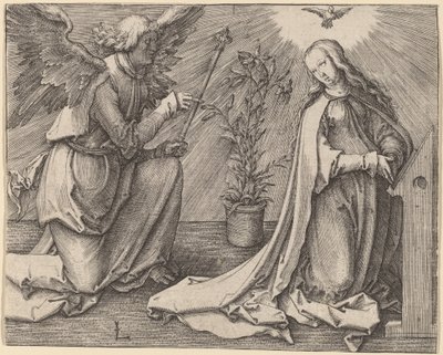 The Annunciation by Lucas van Leyden