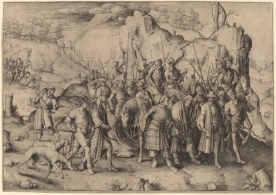 The Conversion of Saint Paul by Lucas van Leyden