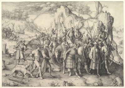 The Conversion of St. Paul by Lucas van Leyden