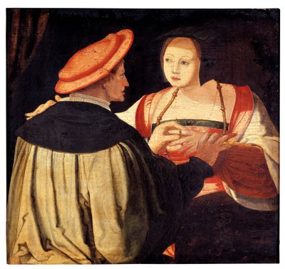 The Engagement by Lucas van Leyden